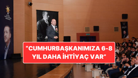 Süleyman Soylu “Yarınlar için Teşkilat” Programında: “Türkiye’nin Cumhurbaşkanımıza 6-8 Yıl Daha Muhtaçlığı Var”