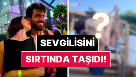 Tatil İçin Türkiye’ye Gelen Can Yaman DJ Sevgilisi Sara Bluma’yı Sırtında Taşıdı!