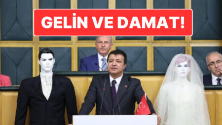 TBMM’de Gelin ve Damat Cansız Modelleri: Mahmut Arıkan Evlenemeyen Gençlere Dikkat Çekti