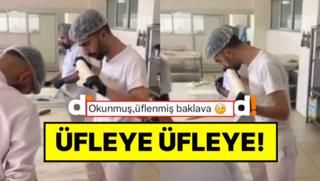 TikTok Yayınında Hamur Açan Ustanın Üfleyerek Hijyeni Sorgulattığı Anlar Gündemde