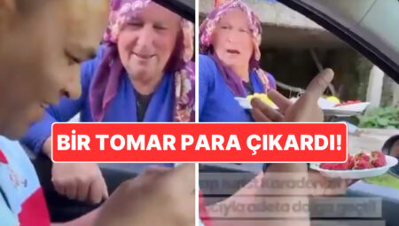 Trabzon’da Bir Turist ile Seyyar Satıcı Bayan Ortasında Yaşananlar Reaksiyon Çekti