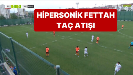 Trabzonspor – Zob Ahan Maçına Hipersonik Fettah Taç Atışı Damgasını Vurdu