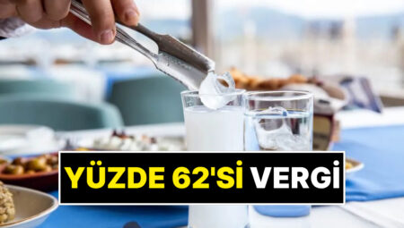 Vergisiz Fiyatı 414 TL Olan Bir Rakı Vergilerle Kaç Lira Olur?