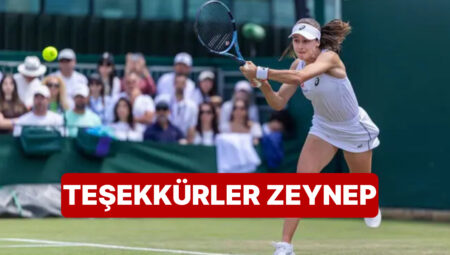 Wimbledon’da Tarih Yazan Zeynep Sönmez 3. Tıpta Elendi