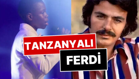 Almanya’da Bir Müsabakada Tanzanyalı Çocuktan Ferdi Tayfur-İçim Yanar Performansı