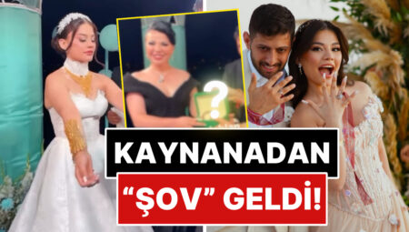 Altınlar Havada Uçuştu: Burak Bulut ve Eda Sakız’ın Düğününde Kaynana Damada Armağanıyla Gösteri Yaptı!