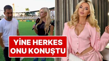 Arda Turan’ın Röportaj Verirken Yüzüne Bakamadığı Spiker Daria Bondar Savina’nın Türkçe Konuşması Viral Oldu