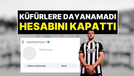 Beşiktaş’ın Yeni Transferi David Jurasek, Taraftarların Küfürlerine Dayanamayıp Toplumsal Medya Hesabını Kapattı