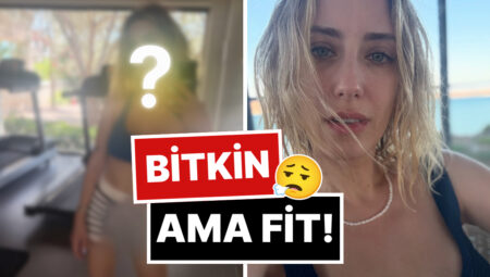 Bitkin ancak Fit: Saçlarını Sarıya Boyatan Hazal Kaya Yeni İmajıyla Yeni Pozunu Spor Salonundan Verdi!