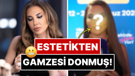 Böylesini Birinci Kere Görüyoruz: Estetikten Geçilmeyen Ebru Yaşar’ın Kaskatı Duran Gamzesi Lisanlara Üzücü Düştü!