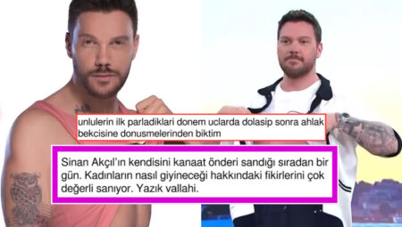 “Çıplak Vücudunuzu Görmek Zorunda Değilim” Diyen Sinan Akçıl, Kelamlarıyla Tartışmaların Odağı Oldu!