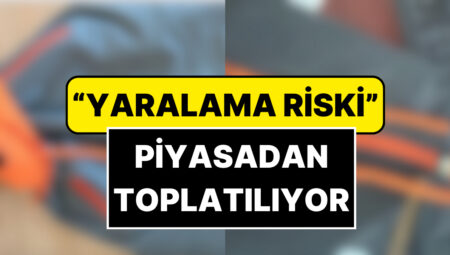 Çocuk Eşofman Grubu Piyasadan Toplatılıyor: Yaralama Riski Var!