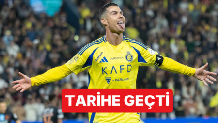 Cristiano Ronaldo Al Nassr’da Attığı Golle Bir Defa Daha Tarihe Geçti