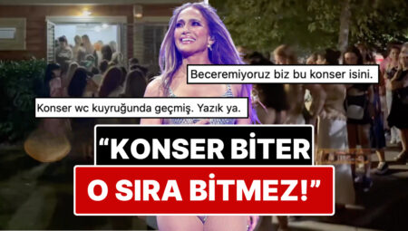 Diğer Bir Rezalet: Jennifer Lopez’in İstanbul Konserinde Yaşanan Uzun Tuvalet Sırası Kameralara Yansıdı!