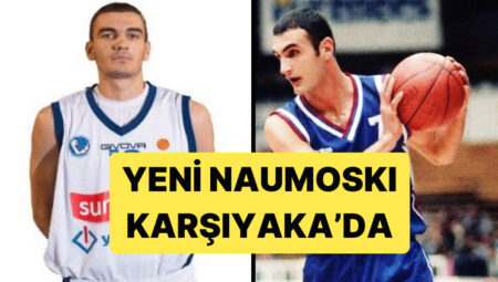 Efsane Basketbolcu Petar Naumoski’nin Oğlu Mihail Naumoski, Karşıyaka ile Anlaştı