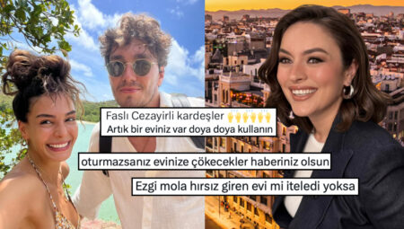 Ezgi Mola’nın Meskenini İşgal Etmişlerdi: Cedi Osman ve Ebru Şahin Barselona’dan Milyonluk Daire Alınca Lisana Düştü