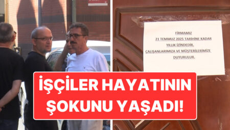 Fabrika Kapı Duvar! İşveren Emekçileri Müsaadeye Çıkarıp Yurt Dışına Kaçmış