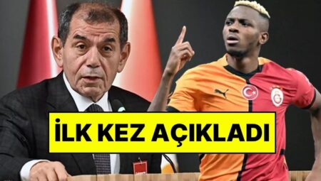 Galatasaray Başkanı Dursun Özbek’ten Merakla Beklenen Osimhen Transferi İçin Birinci Açıklama
