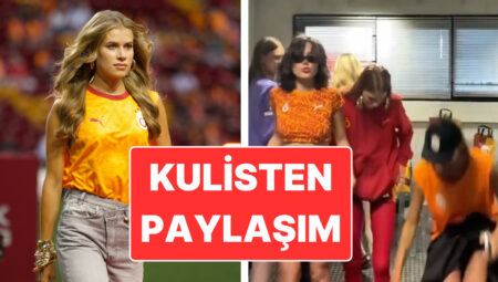Galatasaray’ın Forma Tanıtımında Yer Almışlardı: Modellerden Kulis Paylaşımı Geldi
