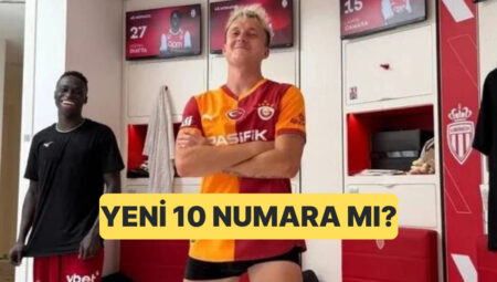Golovin’in Monaco Soyunma Odasındaki Galatasaray Formalı Hali Heyecanlandırdı