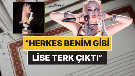 Hande Yener’den Uydurma Diploma Gündemine Gönderme: “Herkes Benim Üzere Lise Terk Çıktı!”