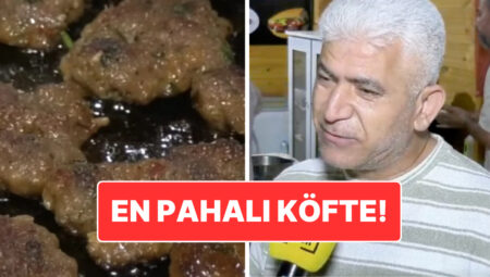 Hayatının En Kıymetli Köftesi Oldu: 2 Porsiyon Köfteye Ezkaza 450 Bin Lira Hesap Ödedi