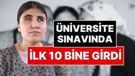 İlkokul Mezunu Annesi Çalıştırdı, Yüzde 100 Görme Engelli Kızı Birinci 10 Bine Girerek Üniversiteyi Kazandı