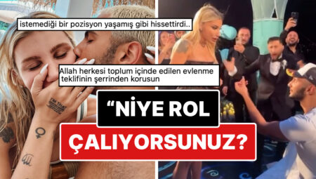 İrem Derici’ye Eda Sakız ve Burak Bulut’un Düğününde Evlenme Teklifinde Bulunan Melih Kunukçu Reaksiyon Çekti!