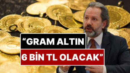 İslam Memiş Altın Fiyatları İçin Beklentisini Açıkladı: “Gram Altın 6 Bin TL Olacak”
