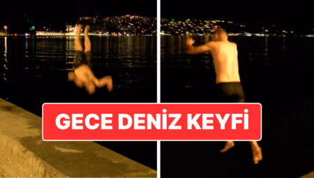 İstanbul’daki Yüksek Sıcaklıklar: Sıcaktan Gece Denize Girdiler