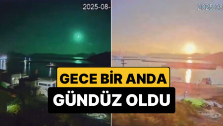 Japonya’da Görülen Devasa “Ateş Topu” Geceyi Resmen Gündüze Çevirdi!