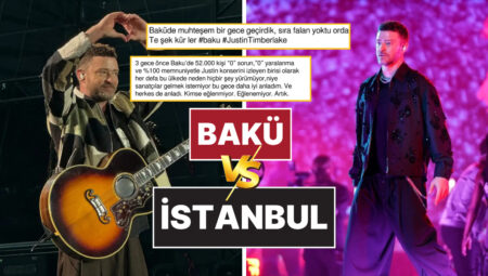 Justin Timberlake’in İki Konseri, İki Farklı Dünya: Toplumsal Medyada İstanbul ve Bakü Kıyaslaması Gündem Oldu