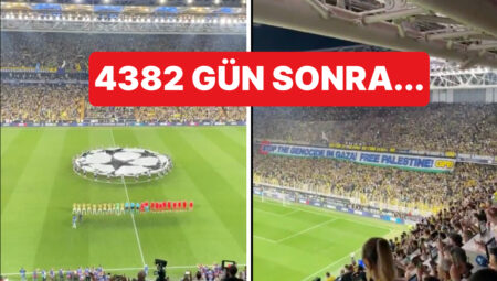 Kadıköy’de 4382 Gün Sonra Fenerbahçe – Benfica Maçında Şampiyonlar Ligi Müziği Çaldı