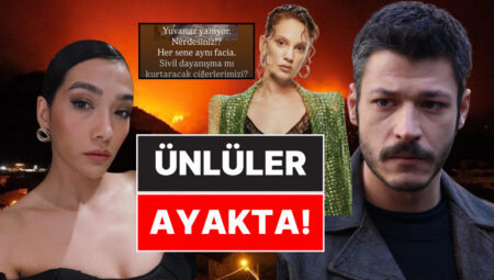 Karabük’ten Bursa’ya Kadar Alevler İçindeyiz: Türkiye’yi Saran Yangınlara Ünlü İsimlerden Reaksiyon Yağıyor!