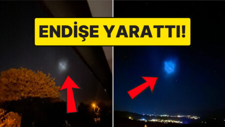 Kayseri ve Etraf Vilayetlerde Gökyüzünde Mavi Bir Cisim Görüldü!