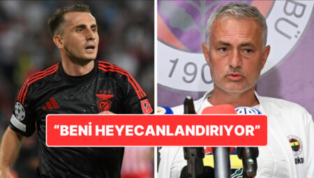 Kerem Aktürkoğlu’ndan Fenerbahçe’ye Bildiri: “Mourinho ile Çalışacak Olmak Beni Heyecanlandırıyor”