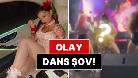 Kıbrıs Konserinde Jartiyerli Kombiniyle Firikik Veren Alizade’nin Dansı Dikkat Çekti