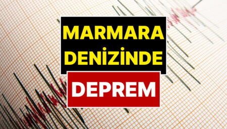 Marmara Denizi’nde Zelzele: AFAD Sarsıntının Büyüklüğünü Açıkladı