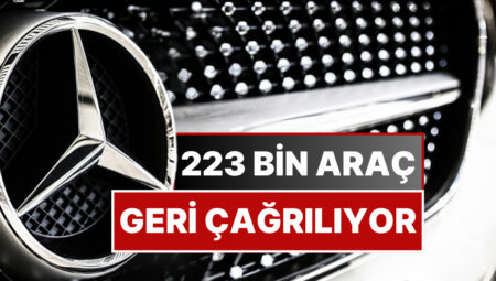 Mercedes 223 Bin Aracını Geri Çağırıyor: Gaz Jeneratörü Patlayabilir