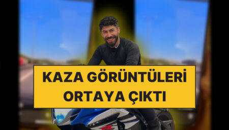 Motosiklet Görüntüleriyle Tanınan Deniz Servan Narin’in Hayatını Kaybettiği Kazaya İlişkin İmgeler Ortaya Çıktı