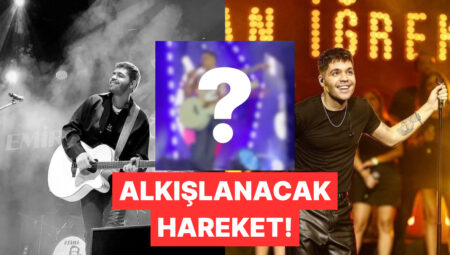 Olaylı Konser! Emircan İğrek Konser Ortasında İnsanlık Dersi Verdi