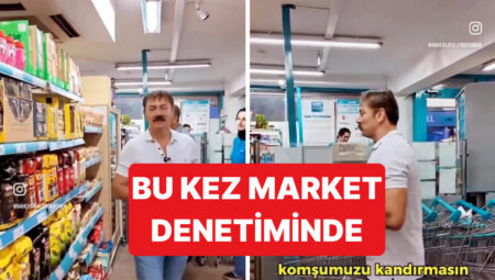 Pazar Kontrolüyle Gündem Olan Belediye Başkanı Hakan Bahadır Bu Kere Market Kontrolünde