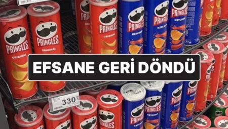 Pringles Türkiye’ye Geri Döndü: 330 Liralık Fiyatı ile Tekrar Raflarda