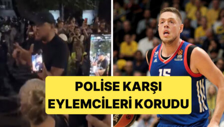 Sırp Basketbolcu Vladimir Stimac, Eylemcilere Sert Müdahale Eden Polise Baş Tuttu