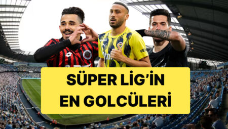 Süper Lig’de Forma Giyen En Golcü 10 İsim Açıklandı