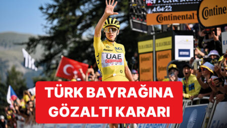Tour de France’da Açtığı Türk Bayrağı ile Tanınan Ahmet Mumcu Bayrak Sebebiyle Gözaltına Alındı