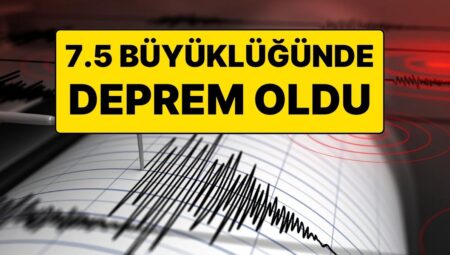 Tsunami Alarmı Verildi: Güney Amerika’da 7.5 Büyüklüğünde Sarsıntı