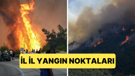 Türkiye Durdurulamayan Yangınlarla Çaba Ediyor: Vilayet İl Yangın Noktaları