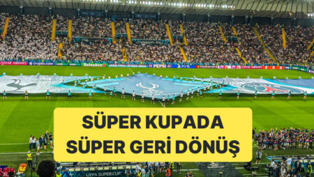 Üstün Kupa’da 85. Dakikaya 2-0 Yenik Giren PSG Kupanın Sahibi Oldu