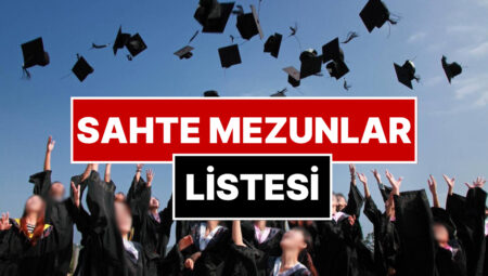 Uydurma Mezunlar Listesi: Düzmece E-İmza Soruşturmasında İsimler Deşifre Oldu